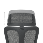 Ергономичен стол TRAIL - черен