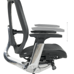 Ергономичен стол TRAIL - черен