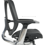 Ергономичен стол TRAIL - черен