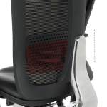 Ергономичен стол TRAIL LUX - черен