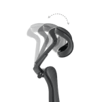 Ергономичен стол VAUD - черен