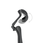 Ергономичен стол VAUD - черен