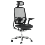 Ергономичен стол VAUD LUX - черен