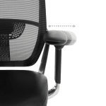 Ергономичен стол VAUD LUX - черен