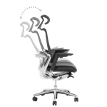 Ергономичен стол VAUD LUX - черен