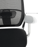 Ергономичен стол VAUD W - черен