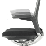 Ергономичен стол Carmen 7573-1 - Черен