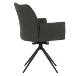 Трапезен стол Carmen Como - Тъмносив