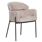 Трапезен стол Carmen Crotone - Светлобежов