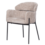 Трапезен стол Carmen Crotone - Светлобежов