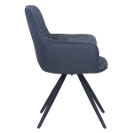 Трапезен стол Carmen Pеndle - Средно син XV