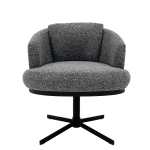 Трапезен стол Carmen Rapina - Черен 460