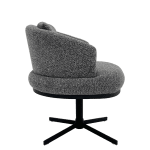 Трапезен стол Carmen Rapina - Черен 460