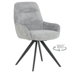 Трапезен стол Carmen Ascot - Сив B 90