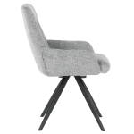 Трапезен стол Carmen Ascot - Сив B 90