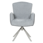 Трапезен стол Carmen Sindi - Светлосив