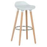 Бар стол Carmen Larsa - Бял