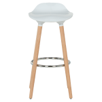 Бар стол Carmen Larsa - Бял