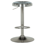 Бар стол Carmen Urfa - Сребърен