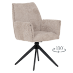 Трапезен стол Carmen Albans - Бежов