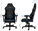 Геймърски стол Noblechairs HERO Real Leather, Black