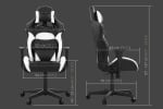 Геймърски стол Gamdias Gaming Chair ZELUS E1 L, 200 kg, Blue