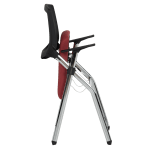 Посетителски стол Carmen 1704 - червен