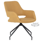 Трапезен стол Carmen Totnes 1 - Жълт SF 1