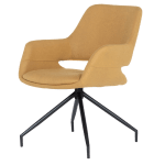 Трапезен стол Carmen Totnes 1 - Жълт SF 1