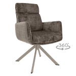 Трапезен стол Carmen Torva - Бежов 24