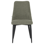 Трапезен стол Carmen Smith - Зелен QR