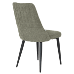 Трапезен стол Carmen Smith - Зелен QR