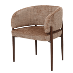 Трапезен стол Carmen Rimar - Кафяв 18 WAL