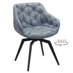 Трапезен стол Carmen Buxton - Сив DX-310