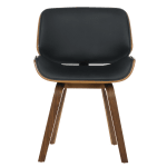 Трапезен стол Carmen 9976 - орех-черен