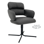 Трапезен стол Carmen Rakvere - Тъмносив 11