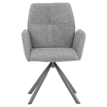 Трапезен стол Carmen Bury 2 - Сив R 07