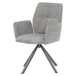 Трапезен стол Carmen Bury 2 - Сив R 07