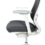 Ергономичен стол Gland - Черен