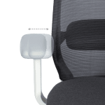 Ергономичен стол Gland - Черен