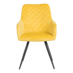 Трапезен стол Carmen Eton - Жълт BF 2