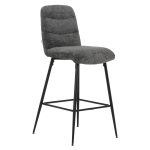 Бар стол Carmen Alford - Tъмносив XV