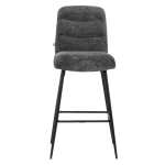 Бар стол Carmen Alford - Tъмносив XV