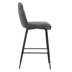 Бар стол Carmen Alford - Tъмносив XV