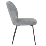 Трапезен стол WILSON - сив 68