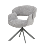 Трапезен стол Carmen Voru 8 - Сив 44