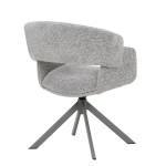 Трапезен стол Carmen Voru 8 - Сив 44