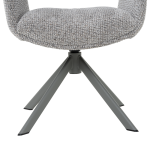 Трапезен стол Carmen Voru 8 - Сив 44