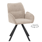 Трапезен стол Carmen Ulsan - Бежов L64