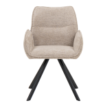 Трапезен стол Carmen Ulsan - Бежов L64